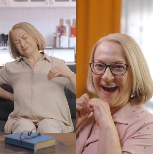 Inge aus Tübingen: Nach nur 4 Tagen hatte ich keine Rückenschmerzen mehr