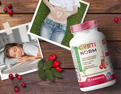 Fangen Sie gleich an, CystiNorm einzunehmen