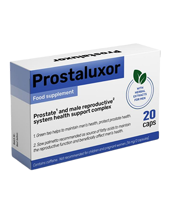 ახალი Prostaluxor-ის შეფუთვა