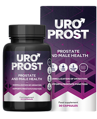 ახალი UroProst Caps-ის შეფუთვა