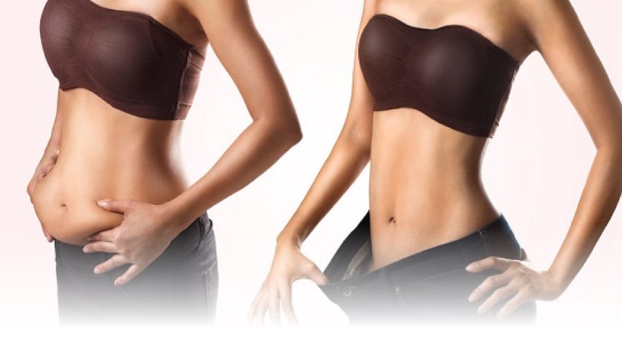 Efekt: Zmniejszenie obwodu w talii